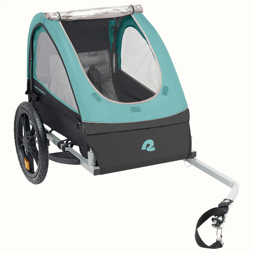 Vist Large View of Product Image Which is New Retrospec Rover Kids Bike Trailer Blue Ridge- Single