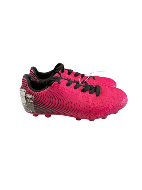 Vist Large View of Product Image Which is Used Vizari Soccer Cleats Black And Pink Youth 13.0