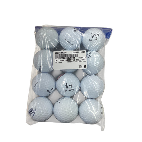 Vist Large View of Product Image Which is Used Callaway ASSORTED CALLAWAY DZN 12 Pack - Golf Balls