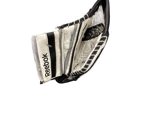 Vist Large View of Product Image Which is Used Reebok PREMIER SERIES Senior Goalie Catcher White