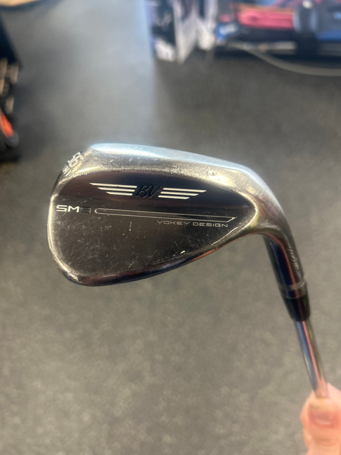 Vist Large View of Product Image Which is Used Titleist BV SM9 Golf Wedge Mens RH 56 Degree
