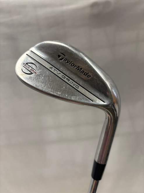 Vist Large View of Product Image Which is Used Taylormade TOUR SPIN ATV GRIND Golf Wedge Mens RH 56 Degree