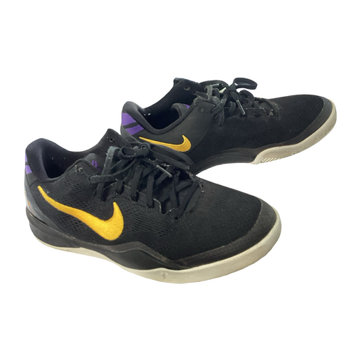 Vist Large View of Product Image Which is Used Nike Basketball Shoes Y Black Youth 06.5