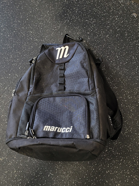 Vist Large View of Product Image Which is Used Marucci BACKPACK BB/SB Player Backpack Black