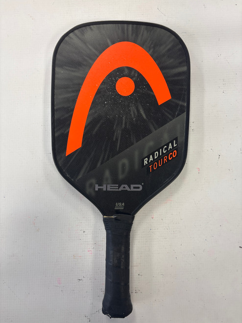 Vist Large View of Product Image Which is Used Head RADICAL TOUR CO Pickleball Racquet Black
