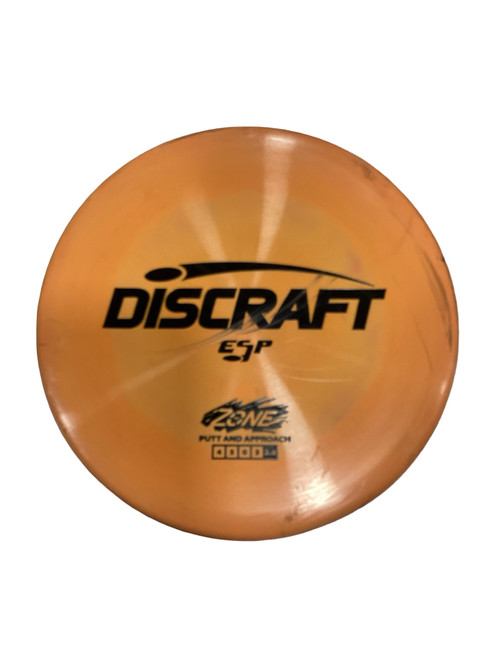 Vist Large View of Product Image Which is Used Discraft ESP ZONE Disc Golf Mid Range Orange