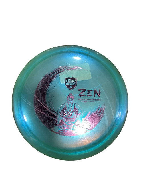 Vist Large View of Product Image Which is Used Discmania ZEN Disc Golf Driver Royal Blue