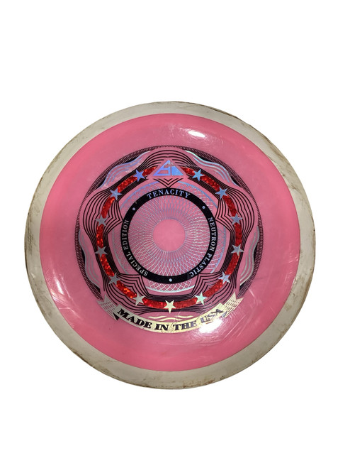 Vist Large View of Product Image Which is Used Axiom TENACITY Disc Golf Driver Pink