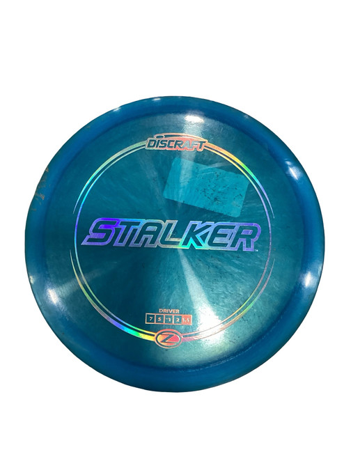 Vist Large View of Product Image Which is Used Discraft STALKER Disc Golf Driver Royal Blue