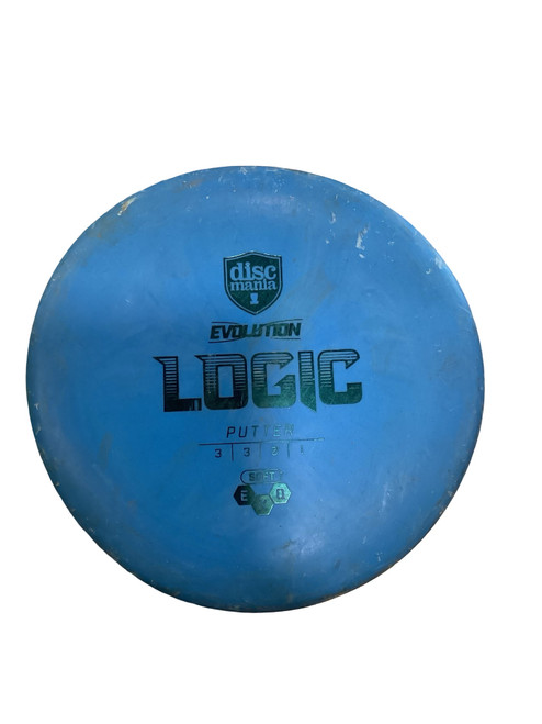 Vist Large View of Product Image Which is Used Discmania LOGIC Disc Golf Putter Grey