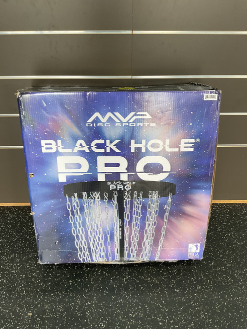 Vist Large View of Product Image Which is Used MVP Disc Golf Goal Black