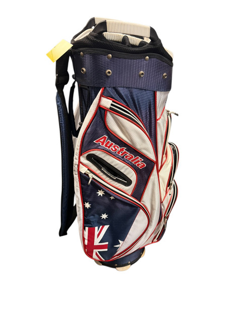 Vist Large View of Product Image Which is Used AUSTRALIA BAG Mens Stand Bag White