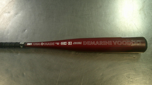 Vist Large View of Product Image Which is Used Demarini VOODOO BBCOR BB/SB High School -3 Bat 31"