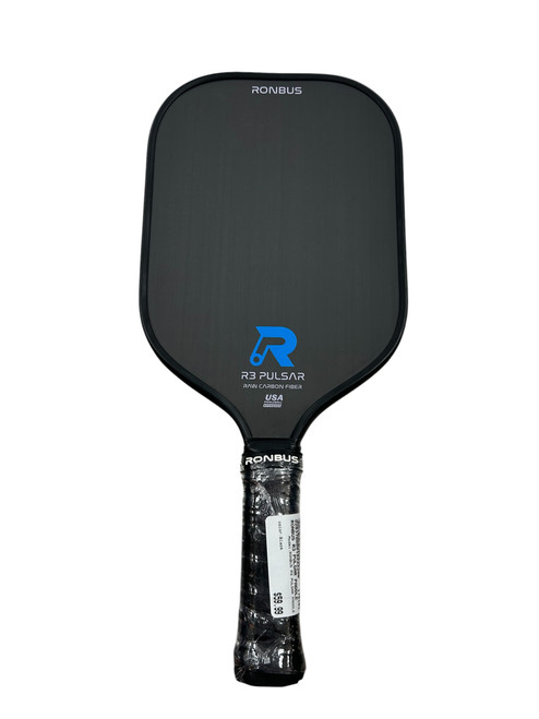 Vist Large View of Product Image Which is Used RONBUS R3 PULSAR PADDLE Pickleball Racquet Black
