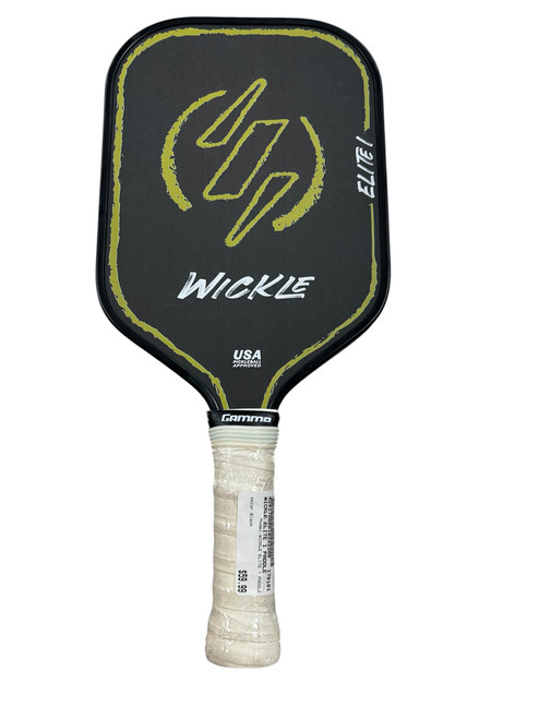 Vist Large View of Product Image Which is Used WICKLE ELITE 1 PADDLE Pickleball Racquet Black