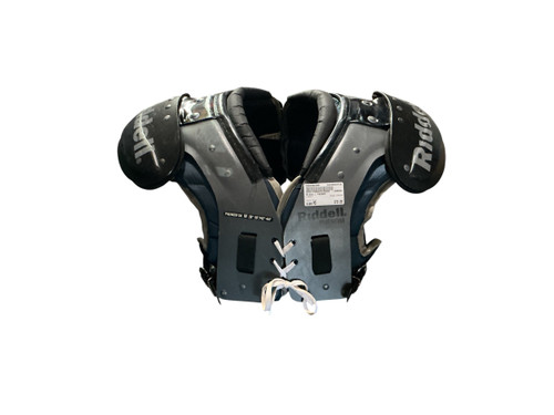 Vist Large View of Product Image Which is Used Riddell PHENOM FB Shoulder Pads Grey MD