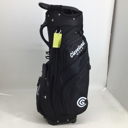 Vist Large View of Product Image Which is Used Cleveland 14 WAY CART BAG Mens Cart Bag Black