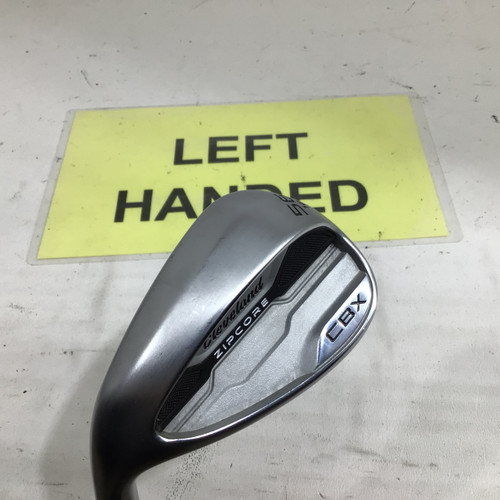 Vist Large View of Product Image Which is Used Cleveland CBX ZIPCORE 56.12 56 DEG MLH WEDGE Golf Wedge Mens LH 56 Degree