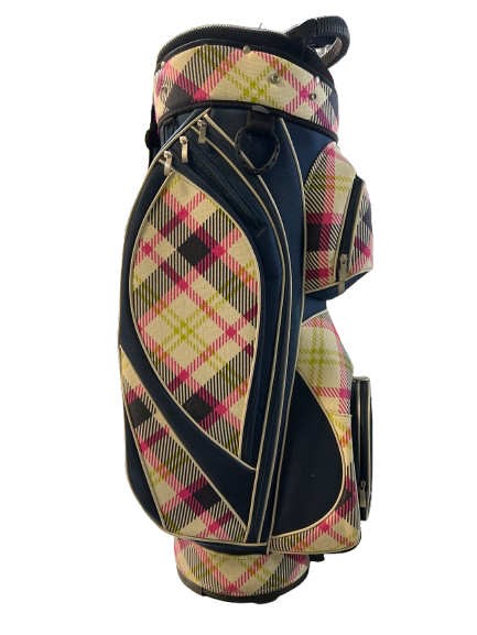 Vist Large View of Product Image Which is Used SPARTINA GOLF BAG WMNS CART Womens Cart Bag Navy Blue