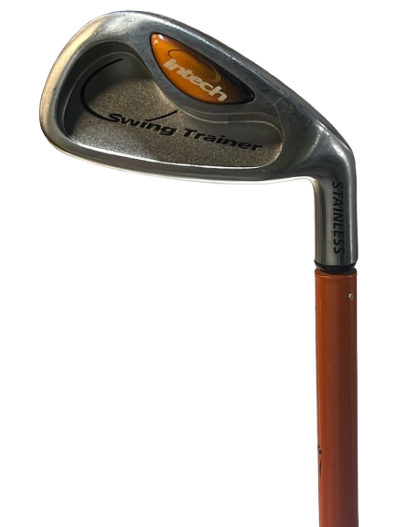 Vist Large View of Product Image Which is Used Intech 48 OZ SWING TRAINER Swing Aid Orange 35"