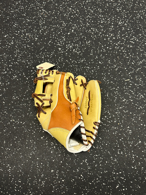 Vist Large View of Product Image Which is Used Easton X SERIES BB/SB Glove RH Throw Brown 11"