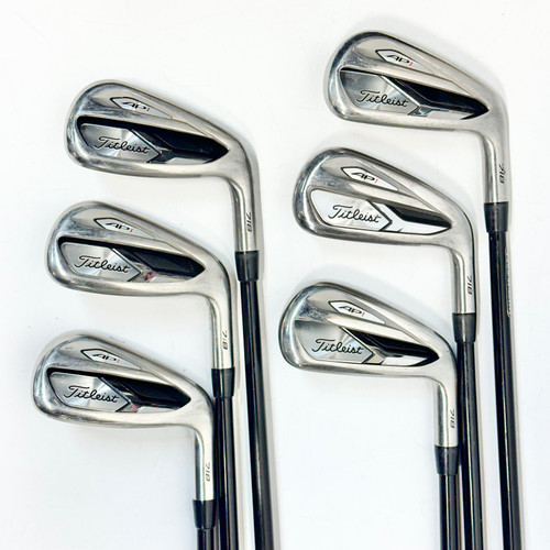 Vist Large View of Product Image Which is Used Titleist AP1 718 Mens Iron Set RH 5I-PW