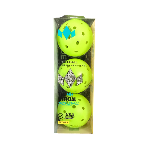 Vist Large View of Product Image Which is New DIADEM PICKLEBALL 3PK NEON
