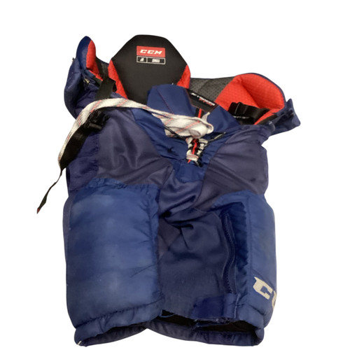 Vist Large View of Product Image Which is Used CCM FT390 Junior Pant Navy Blue SM