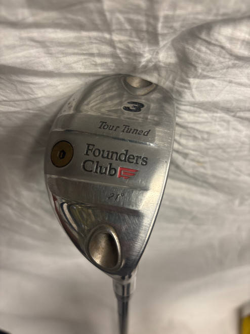 Vist Large View of Product Image Which is Used Founders Club TOUR TUNED Mens Fairway Wood RH 3 Wood