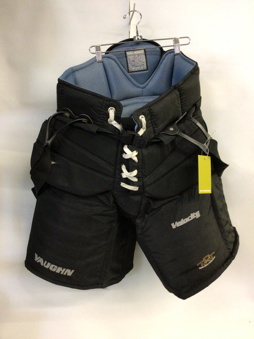 Vist Large View of Product Image Which is Used Vaughn VELOCITY V6 Inter Goalie Pant Black MD