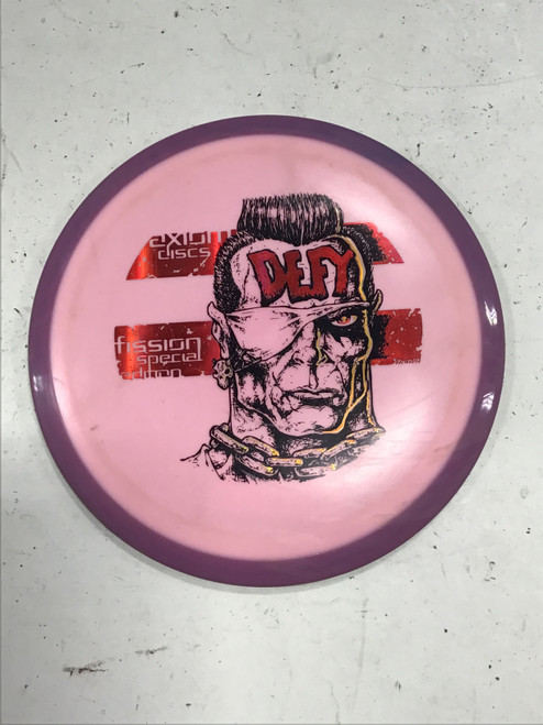Vist Large View of Product Image Which is Used Axiom FISSION DEFY Disc Golf Driver Pink 167g
