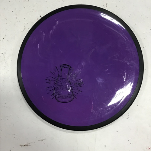 Vist Large View of Product Image Which is Used MVP NEUTRON RESISTOR Disc Golf Driver Purple 158g