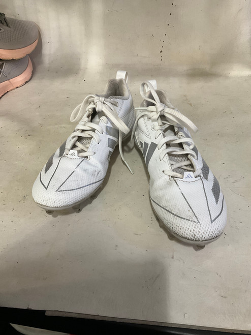 Vist Large View of Product Image Which is Used Adidas Adult FB Cleats White Senior 6