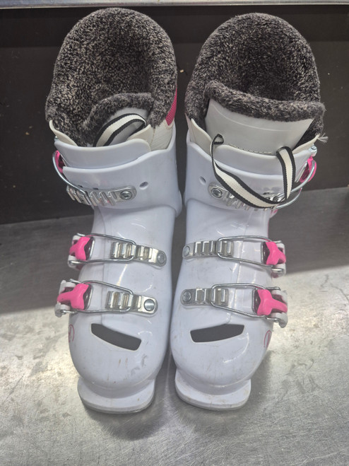 Vist Large View of Product Image Which is Used Rossignol FUN GIRL J3 Girls DH Ski Boot Pink 195 MP - Y13