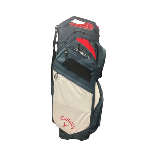Vist Large View of Product Image Which is Used, Callaway, ORG 14, Mens, Cart Bag, White, Red, Navy