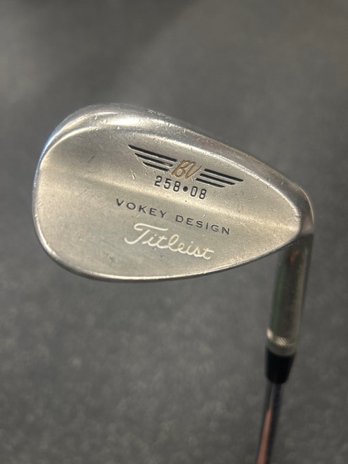 Vist Large View of Product Image Which is Used Titleist 258 VOKEY Golf Wedge Mens RH 58 Degree