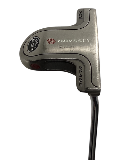 Vist Large View of Product Image Which is Used Odyssey WHITE STEEL 2 BALL Mens Putter RH