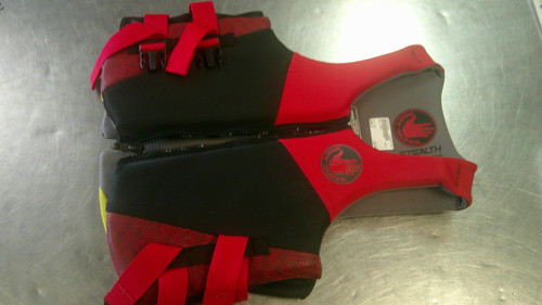 Vist Large View of Product Image Which is Used Adult PFD Black LG