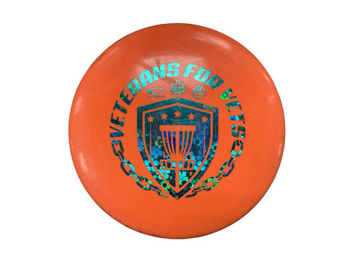 Vist Large View of Product Image Which is Used Dynamic Discs FUZION PATROL Disc Golf Mid Range Orange 174g