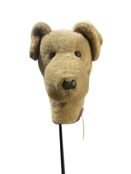 Vist Large View of Product Image Which is Used YELLOW LAB DOG - PLUSH HEAD COVER Golf Accessory