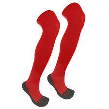 Vist Large View of Product Image Which is New RAWLINGS GAMER SOCKS OTK RED XL
