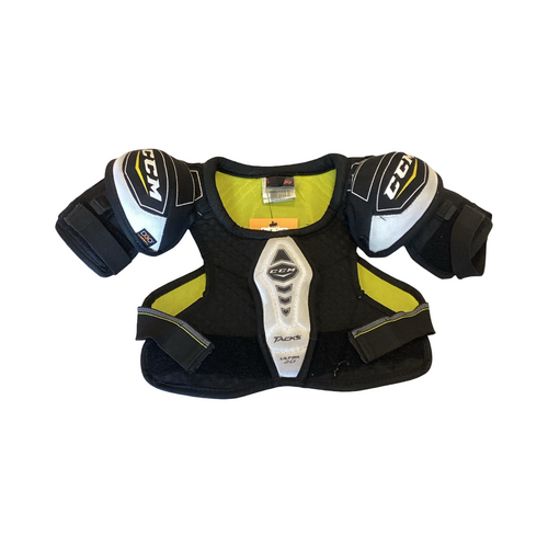 Vist Large View of Product Image Which is Used CCM TACKS ULTRA 2.0 Youth Shoulder Pads MD