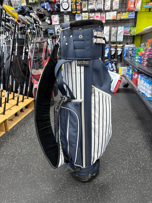 Vist Large View of Product Image Which is Used Jones STAND BAG Mens Stand Bag Navy Blue