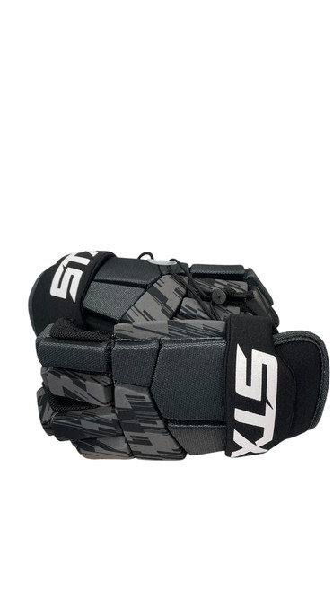 Vist Large View of Product Image Which is Used STX STX STALLION 75 Lacrosse Gloves Mens Black MD