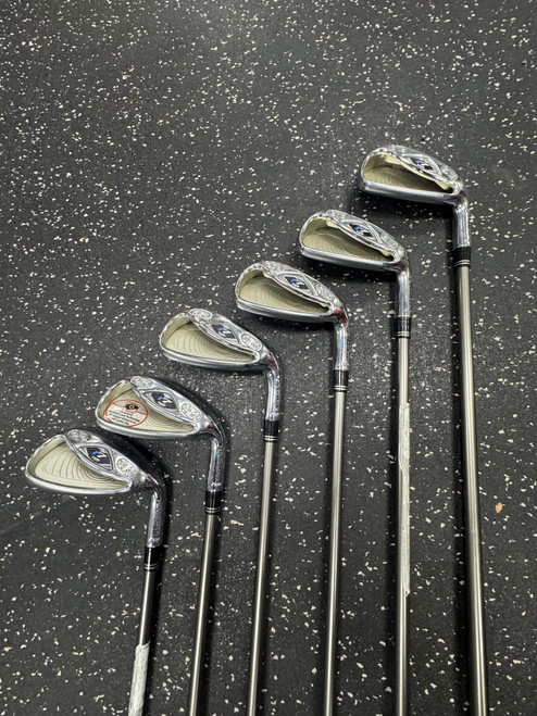Vist Large View of Product Image Which is Used Taylormade R7 CGB Womens Iron Set RH 6I-GW/AW
