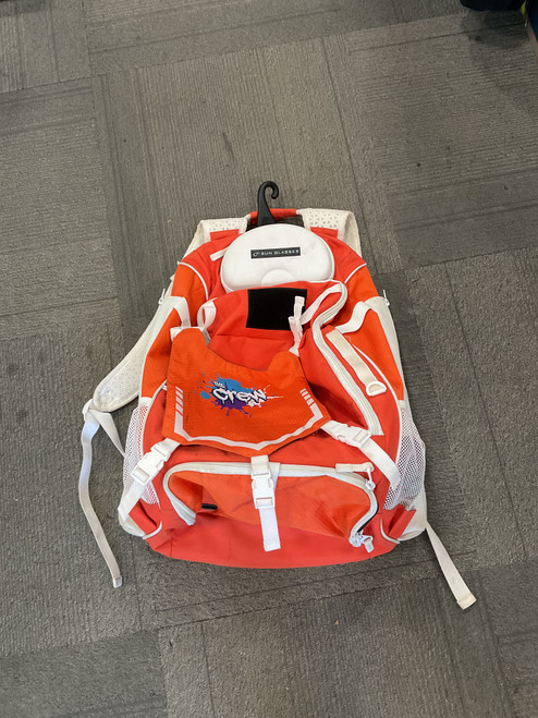 Vist Large View of Product Image Which is Used THE CREW BASEBALL 2 BAT BAG BB/SB Player Carry Bag Orange
