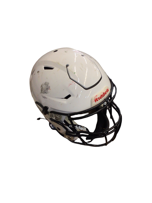 Vist Large View of Product Image Which is Used Riddell SPEED FLEX FB Helmet White LG