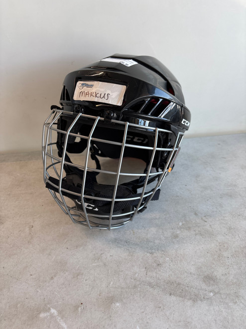 Vist Large View of Product Image Which is Used CCM 50 Helmet Cage Combo Black XS