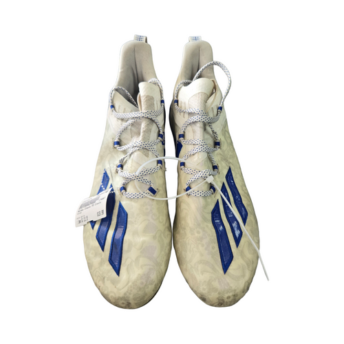 Vist Large View of Product Image Which is Used Adidas Adult FB Cleats White Senior 11.5