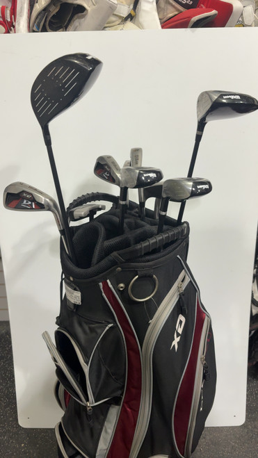 Vist Large View of Product Image Which is Used Wilson XD DEEP RED Mens Complete Set RH 11 Piece
